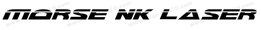 Morse NK Laser Italic字体转换
